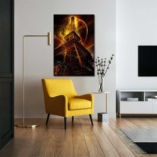 Tableau Tour Eiffel de Nuit