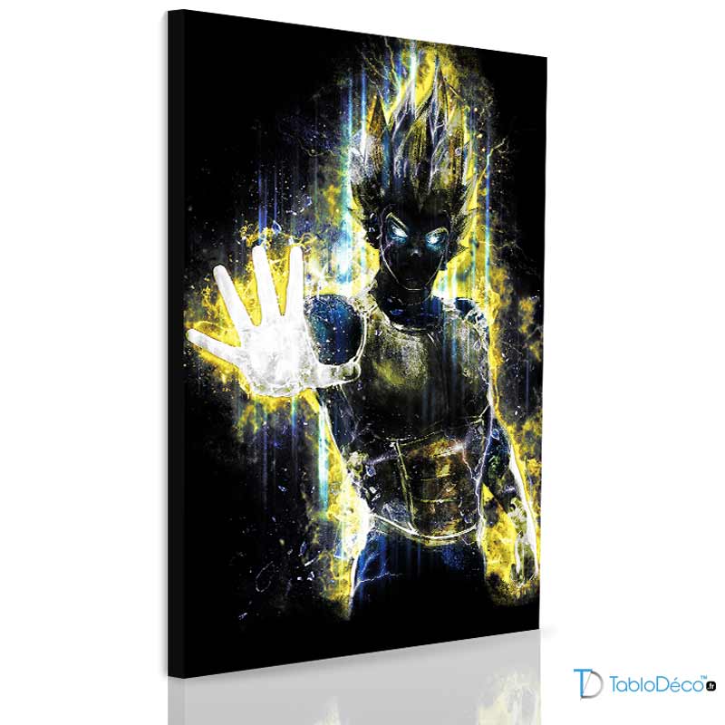 Acheter un Tableau Vegeta Super Saiyan