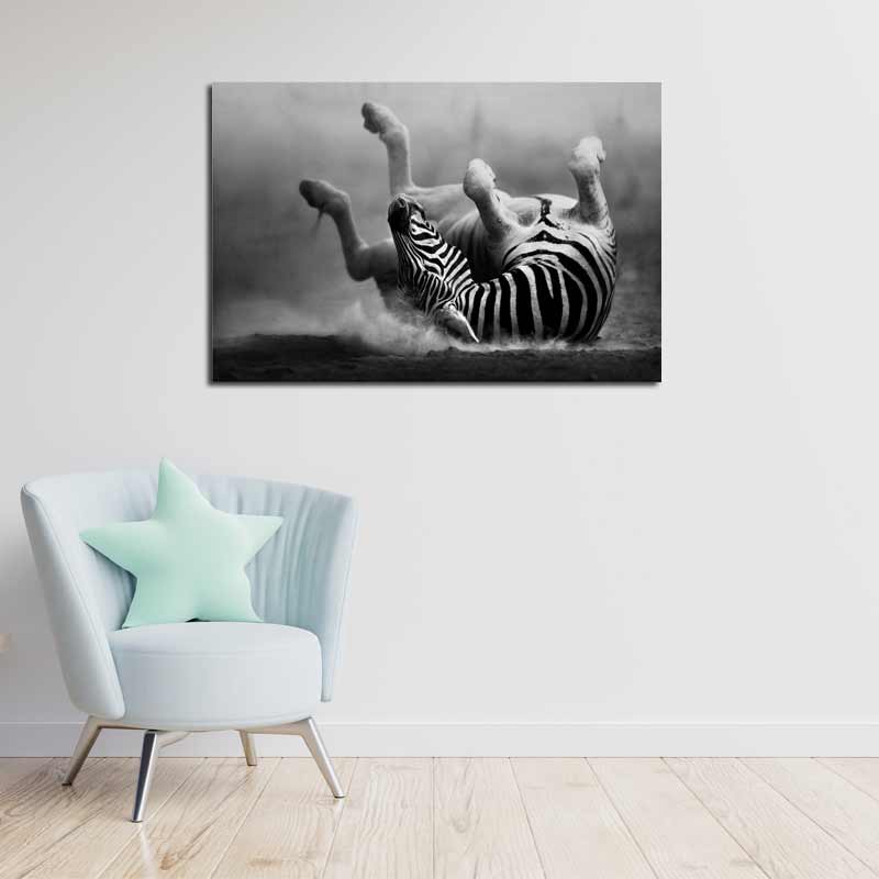 Tableau de décoration Zèbre Grand Format