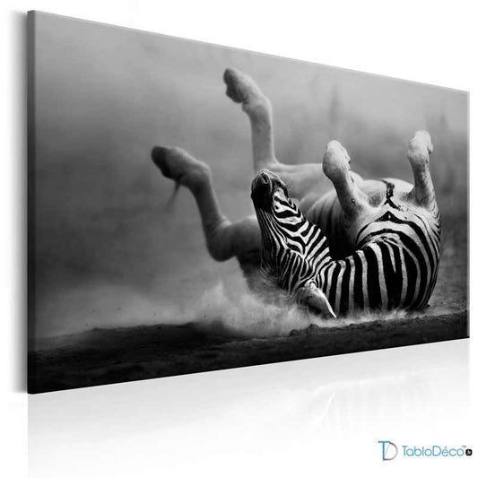 Acheter un Tableau Zèbre Grand Format