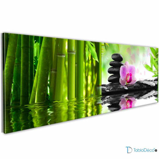 Acheter un Tableau Zen Bambou Galets