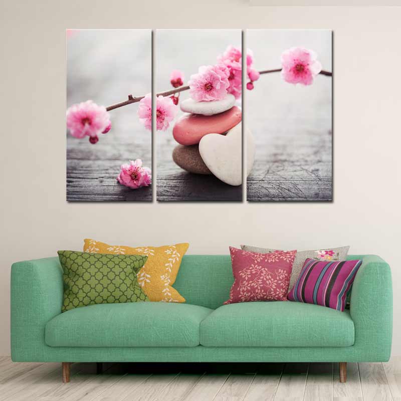 Tableau Zen en 3 parties