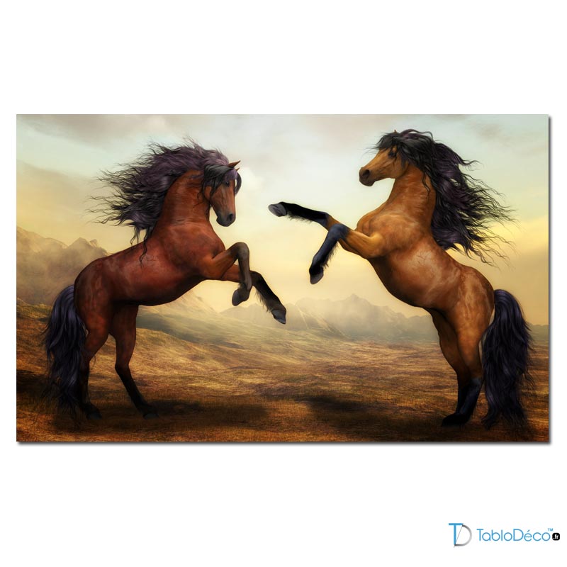 Acheter des Tableaux avec des Chevaux Modernes - TabloDéco.fr