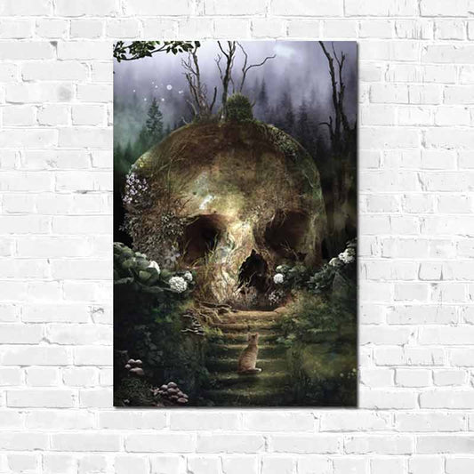 Toile Tête de Mort